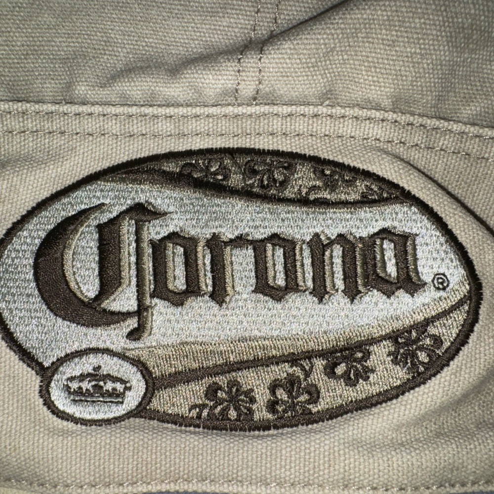 Corona CORDUROY Brown beige Bag BioWorld Canvas Hand Bag